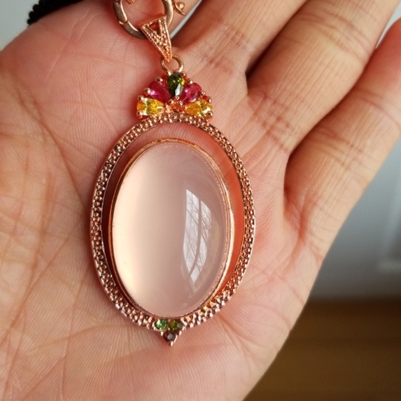 Large natural stone jade